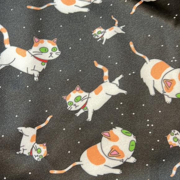 Might Fine Adult Swim Rick And Morty Void Cats Skater Skirt - Picture 3 of 4